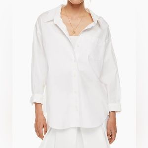 Aritzia Wilfred Free Cotton shirt